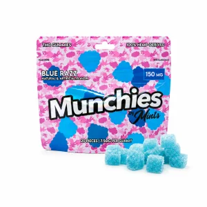 Munchies - Edible Gummies 150MG - Blue Razz