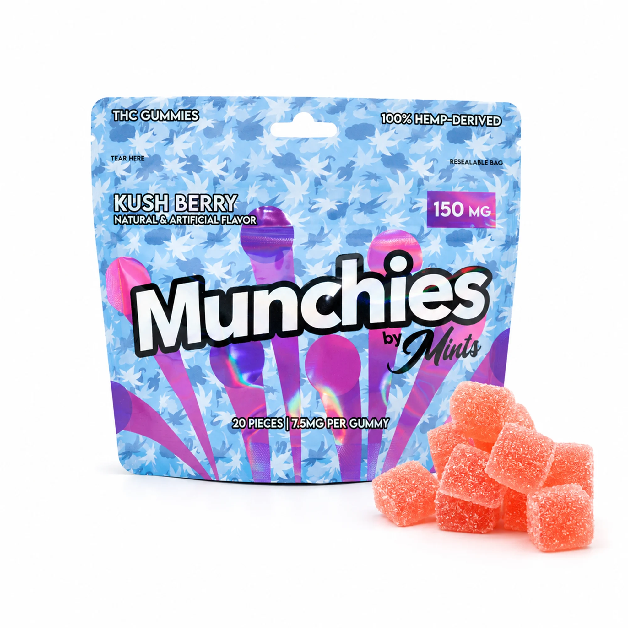 Munchies – Edible Gummies 150MG – Kush Berry
