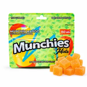 Munchies - Edible Gummies 150MG - Munchin Mango